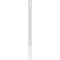 Ekena Millwork Fluted PVC Pilaster w/Decorative Capital & Base, 4"W x 60"H x 2"P PILP04X060FL02-2 - alternate 3